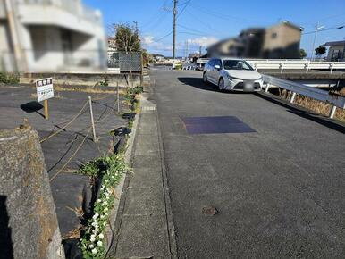 【前面道路含む現地写真】 | 伊東市宇佐美　売地