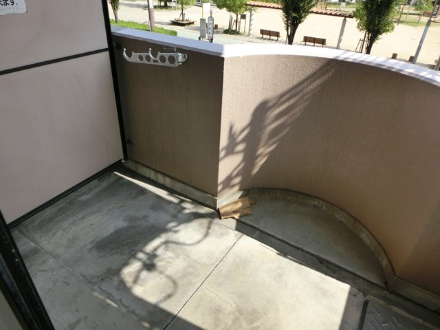 立光ロイヤルステージのバルコニー