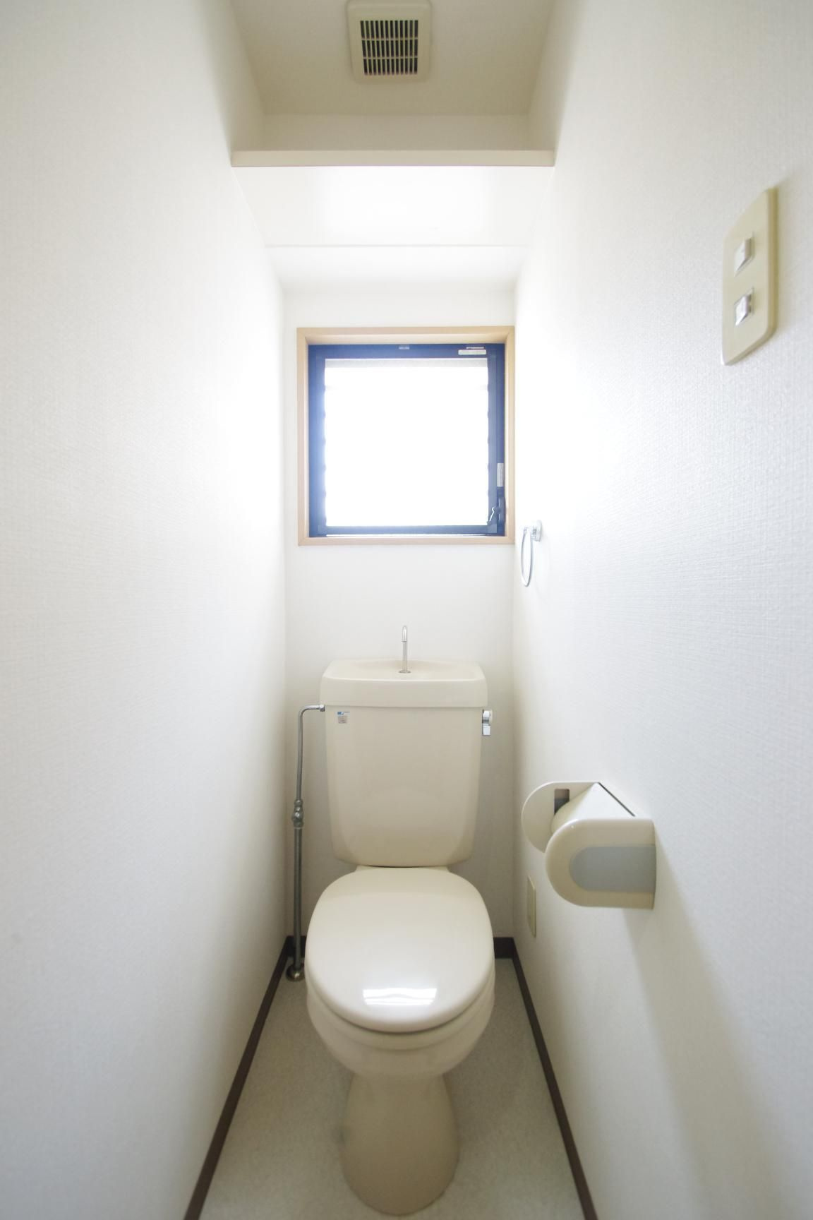 熊本市中央区新屋敷２丁目の賃貸マンションのトイレ