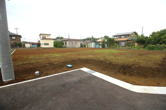 《分譲地》小山市間々田　全10区画の外観|区画10予定地（2025年6月撮影）