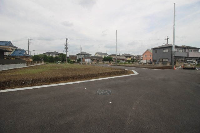《分譲地》小山市間々田　全10区画の外観|区画3予定地（2025年6月撮影）