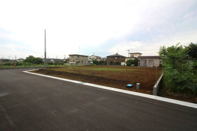 《分譲地》小山市間々田　全10区画の外観|区画9予定地（2025年6月撮影）