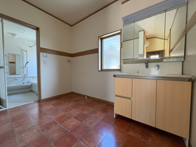 【脱衣所】 | 丹波篠山市味間奥　平屋戸建