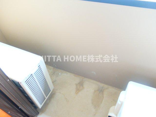 バードヒル東奥Ⅱのバルコニー|日当たりの良いバルコニーがついています〇