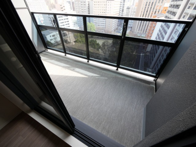 【バルコニー】 | コンフォリア新大阪宮原Ｑ | 陽当たり良好なバルコニーです