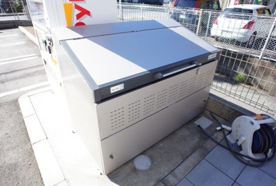 【その他共用部分】 | サニーハイツ大村 | 敷地内ゴミ捨て場