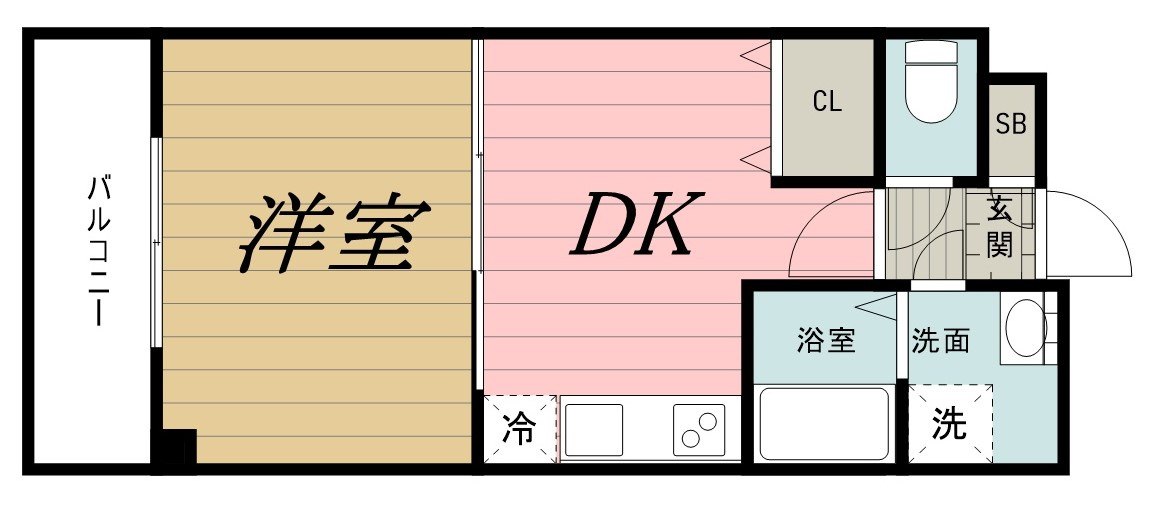 金太郎ヒルズ54の間取り
