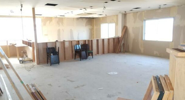 湖南市菩提寺北１丁目の店舗事務所の内装