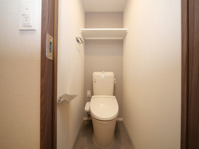 【トイレ】 | コンフォリア新大阪宮原Ｑ | 清潔感のあるトイレです