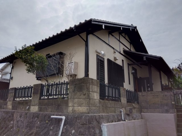 売中古戸建　田方郡函南町柏谷の外観|平屋建てなので効率よい生活動線が確保出来ます。メンテナンス費用を抑える事も出来ます。