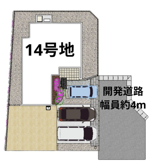 【区画図】 | グランディール宇土高校前　14号棟 | ☆区画図☆