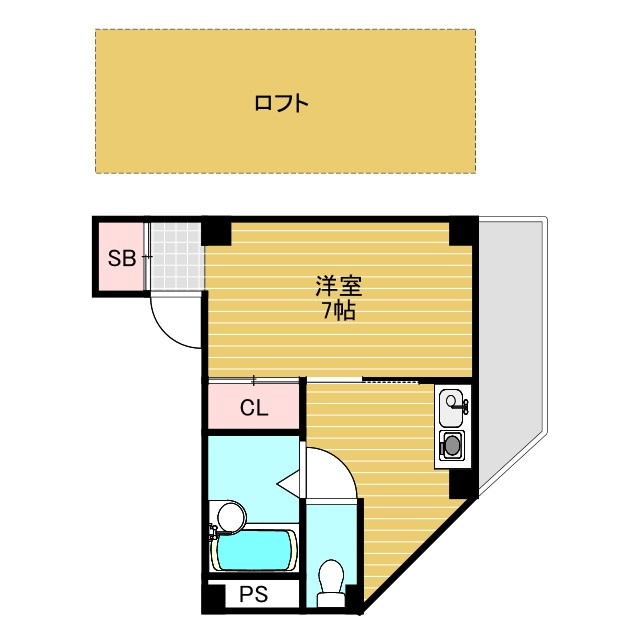 プランドールSakaeの間取り