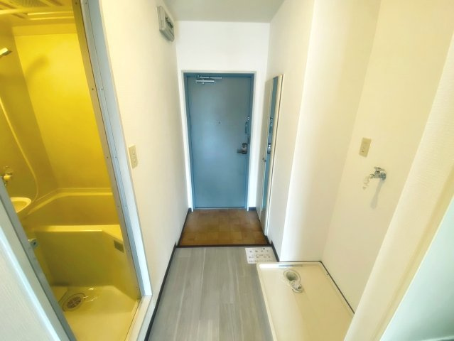 シティハウスⅣの玄関|ゆったりとした玄関です