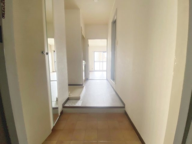 シティハウスⅣの玄関|きれいな玄関です