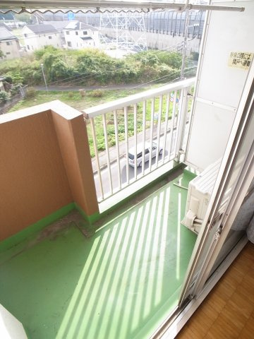 【バルコニー】 | 竹柏・貝畑ビル | お洗濯物を沢山干せる広々バルコニー♪