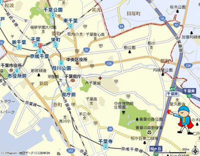 【地図】 | 竹柏・貝畑ビル | 案　内　図