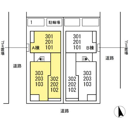 【区画図】 | DROOM田町A
