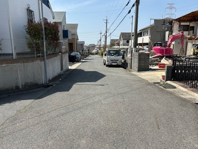 【前面道路含む現地写真】 | 小倉台２丁目　売地