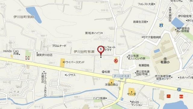 ルイシャトーの地図