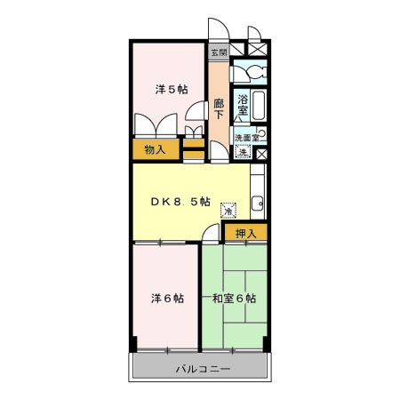 川崎市多摩区三田２丁目の賃貸マンション