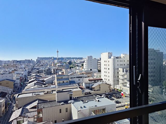 ◆フルリノベーション済◆地下鉄五条駅徒歩２分・京阪清水五条駅徒歩８分◆ライオンズマンション東洞院五条の展望|物件からの展望