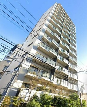 【外観】 | グランドメゾン中野新橋 | 鉄筋コンクリート造のがっちりとした建物。