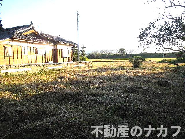 宇城市小川町西北小川の売地の外観