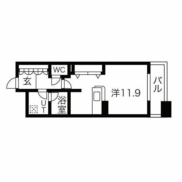 KAISEI江戸堀の間取り|選べる家電プランあり！！