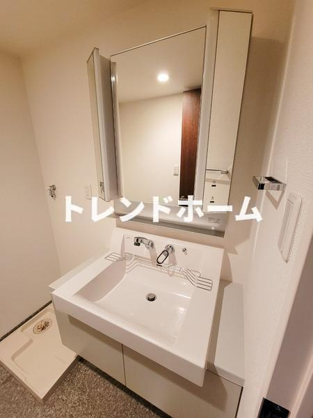 KAISEI江戸堀の独立洗面台|選べる家電プランあり！！