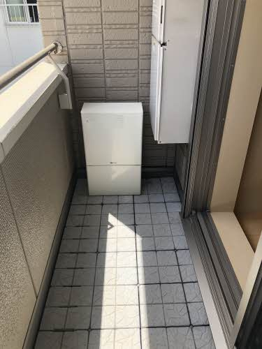 シャーメゾン上町のバルコニー