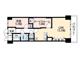 【間取り】 | 日興総持寺スカイマンション