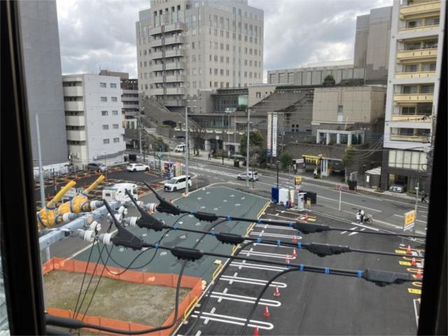 川崎市多摩区登戸の賃貸マンションの展望|南側窓からの眺望