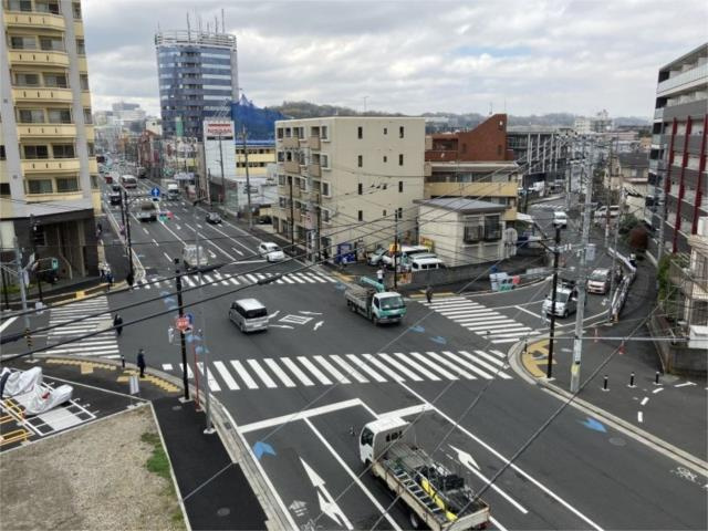 川崎市多摩区登戸の賃貸マンションの展望|西側窓からの眺望