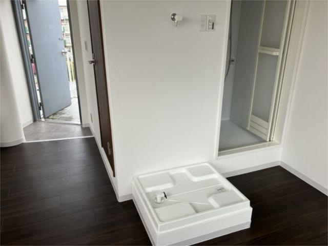 川崎市多摩区登戸の賃貸マンションのその他|洗濯機置場室内