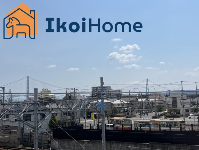 明石市東人丸町　新築戸建　A号地のエントランス|●年中無休：当日予約可●バルコニーからもバーベキューをしながら明石海峡大橋が眺めれます！