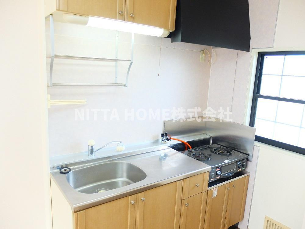 エトワールのキッチン|嬉しい2口ガスレンジ設置済み◎