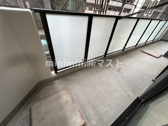 ALZA京町堀のバルコニー