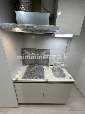 ALZA京町堀のキッチン