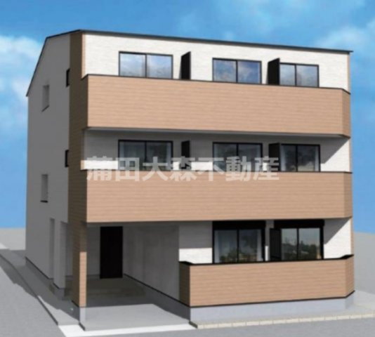 T's Cuore穴守稲荷の外観パース