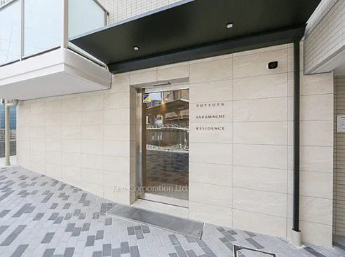 四谷坂町レジデンスのエントランス|四谷坂町レジデンス