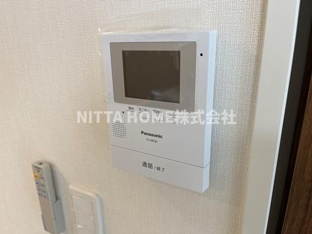 ラ　グリシーヌＡ棟のセキュリティ|モニタ付きインターホン完備で安心です◎