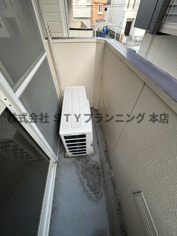 仲介手数料０円！ジョーヌ駈上のバルコニー