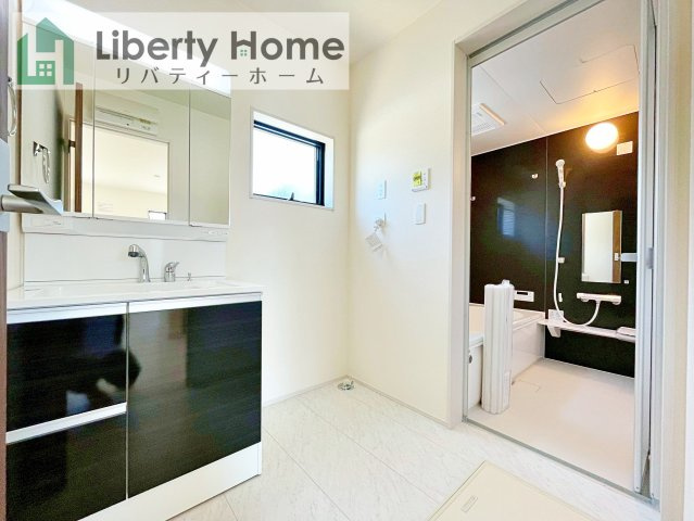 笠間市笠間第10　新築戸建　1号棟の脱衣所