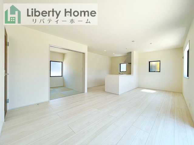 笠間市笠間第10　新築戸建　1号棟の居間・リビング