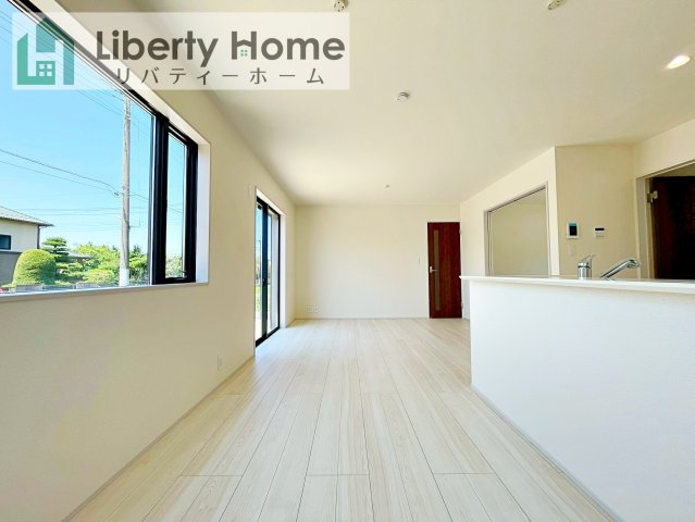 笠間市笠間第10　新築戸建　1号棟の居間・リビング