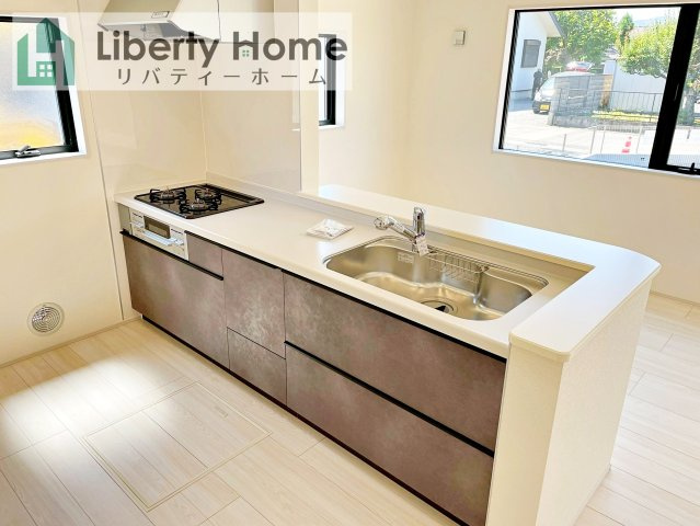 笠間市笠間第10　新築戸建　1号棟のキッチン