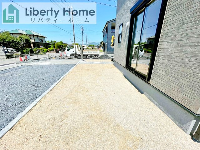 笠間市笠間第10　新築戸建　2号棟の庭