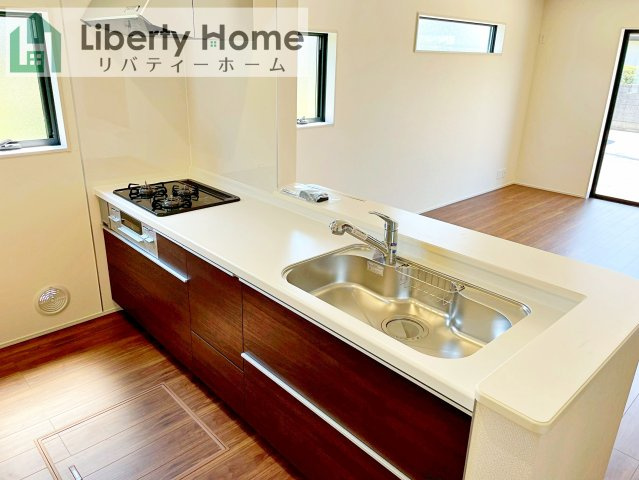 笠間市笠間第10　新築戸建　2号棟のキッチン