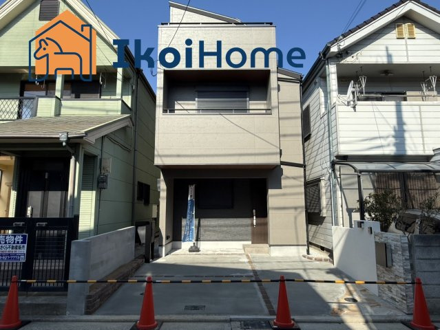 神戸市西区王塚台7丁目　新築戸建の外観|駐車2台可能！WICなど収納多数有！周辺買い物施設充実！閑静な住宅地！内装設備も充実してます！