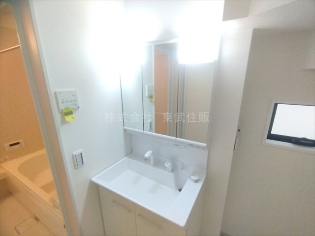 【独立洗面台】 | 川越市宮元町2期　全2棟　1号棟 | 使いやすい独立洗面台です